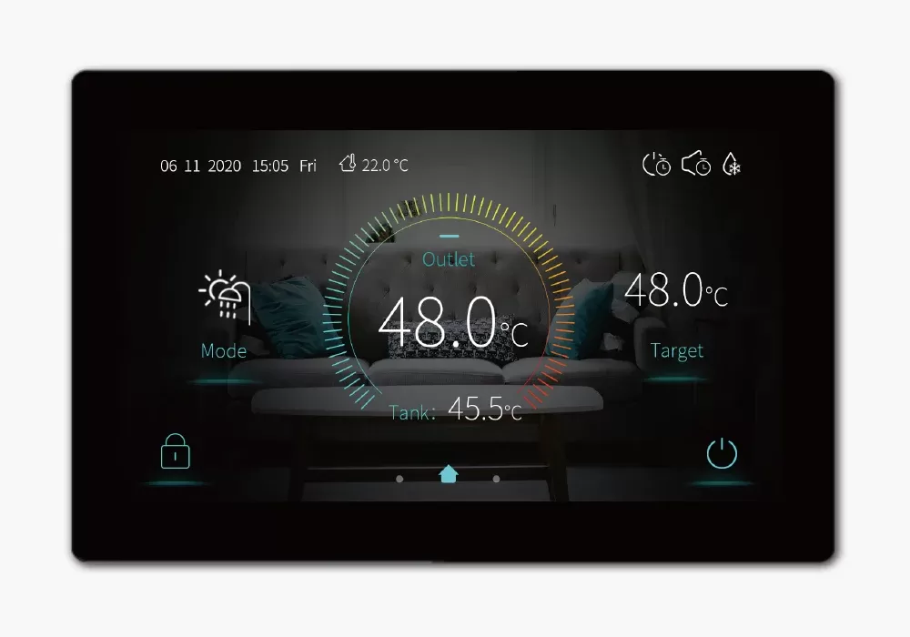 Air Source Heat Pump Smart Display